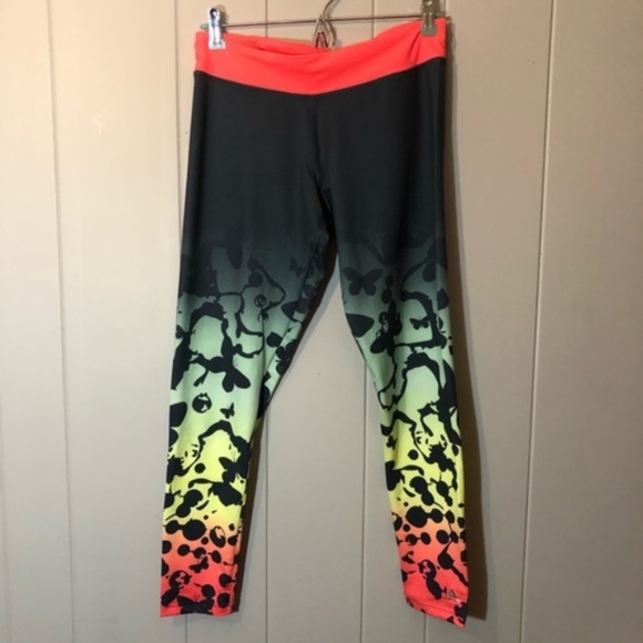 Adidas Ombré Butterfly Leggings - Picture 1 of 6